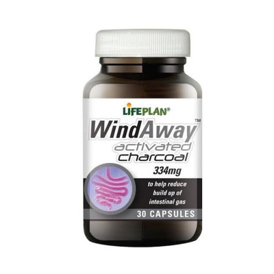 Lifeplan WindAway Activated Charcoal 30 caps